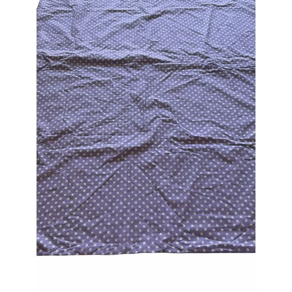 Pottery Barn Toddler Bed Duvet Cover Purple Polka Dot